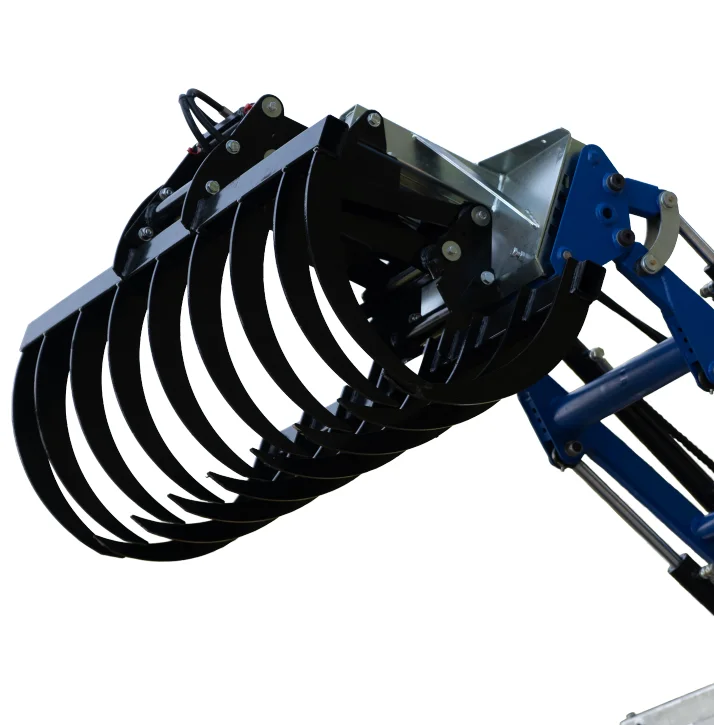 Amphibious Multifunctional Raking Harvester with Wide-Jaw Hydraulic Gripper for Lake and River Cleaning.