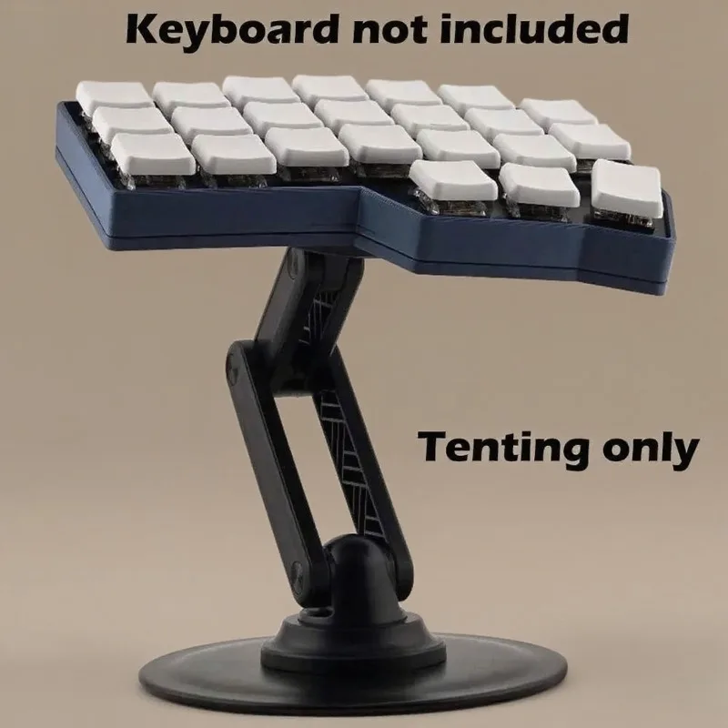 Split Keyboard Tenting Stand Aluminum Alloy Magnetic Pone Detachable 360° Height Adjustable Metal Bracket Keyboard Accessory