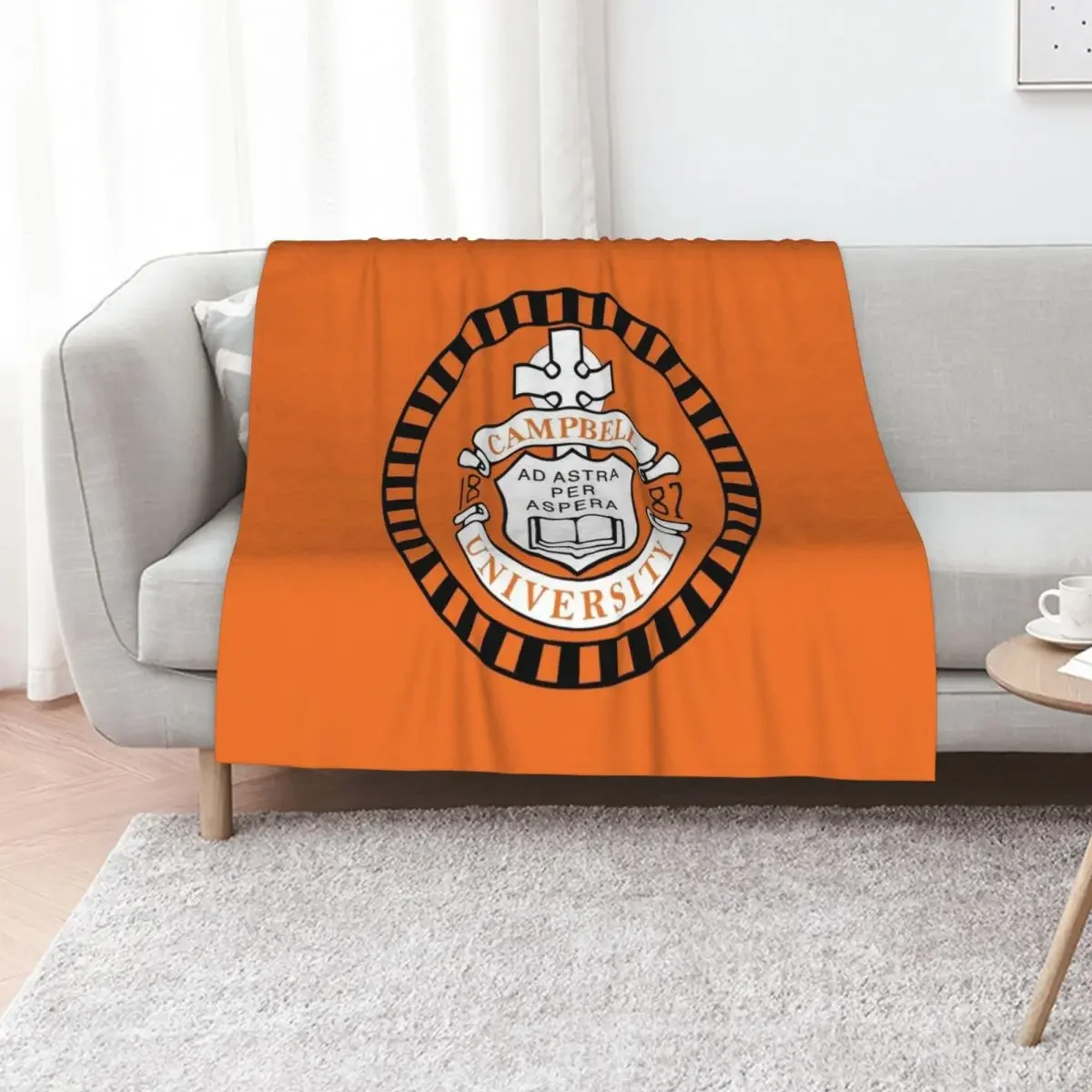 

Campbell University Throw Blanket funny gift Large Baby Luxury Thicken Blankets