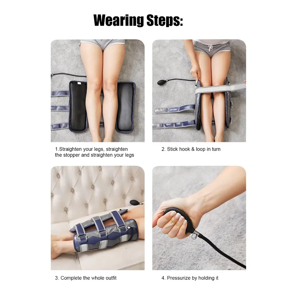 O / X Leg Posture Corrector O-Shaped Leg Legging With Inflatable Loop Legs X-Shaped Leg Straight Leg Knee Joint Correction Belt