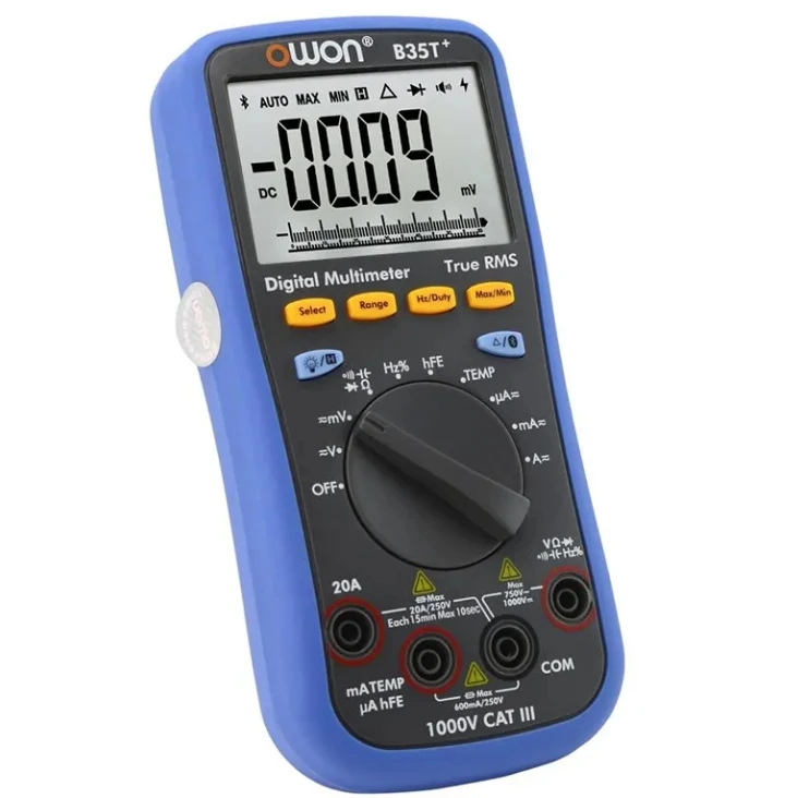 OWON 35 Series 3 5 6-bit Smart Bluetooth digital multimeter supports simultaneous monitoring of multiple multimeters