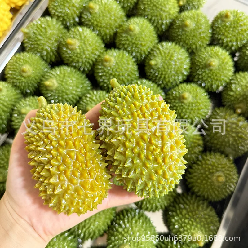 Color-changing Durian Building Block Handmade Squishy Crispy Squeeze Stress Relief Toy Creative Sound-sensitive Fidget Toy