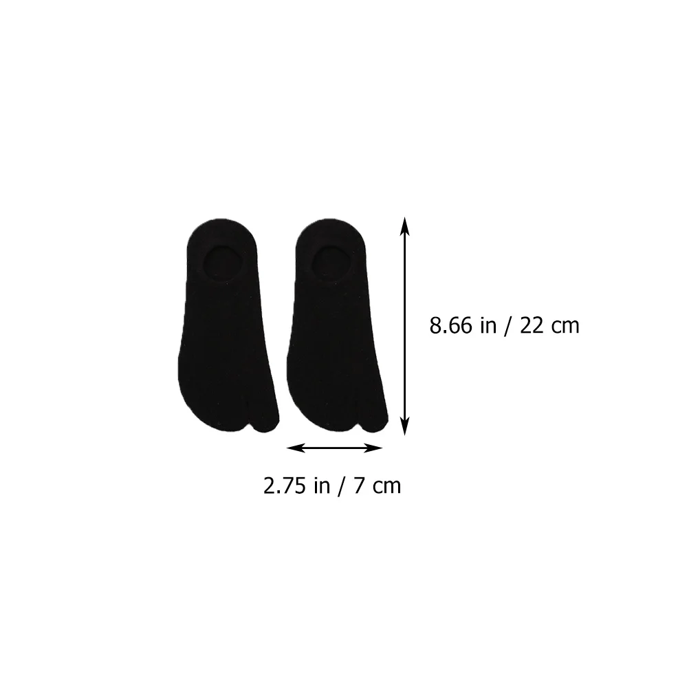 

4 Pairs toe Cotton Men Women Non slip Toe Summer Absorbent Elastic Durable Breathable Summer Socks Sport Socks