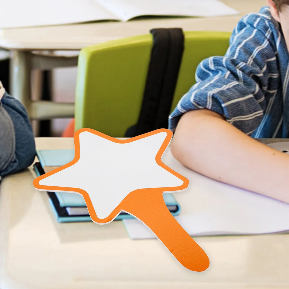 قابلة لإعادة الاستخدام مجداف النتيجة الفارغة لوحة المسح الجاف خفيفة الوزن المحمولة المحمولة السبورة التصويت التهديف مزاد الفصول الدراسية مجداف