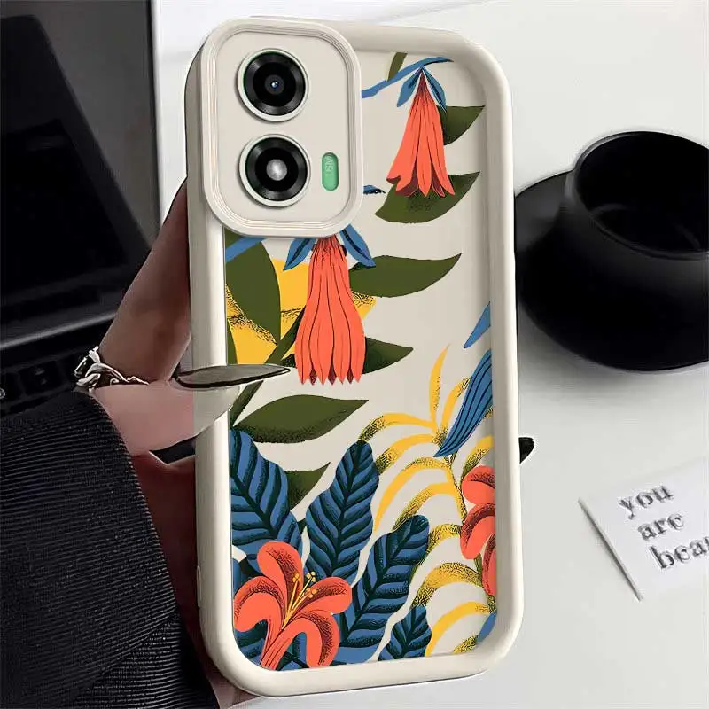 G04 Tropical Garden Sky Eye Ladder Phone Case For Motorola Moto G04 Cover