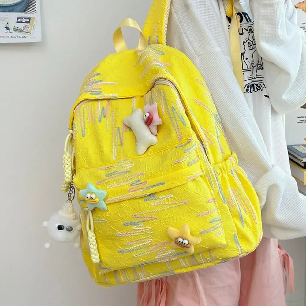 New Large Capacity Backpack Nylon Ultra-light Schoolbag Travel Knapsacks