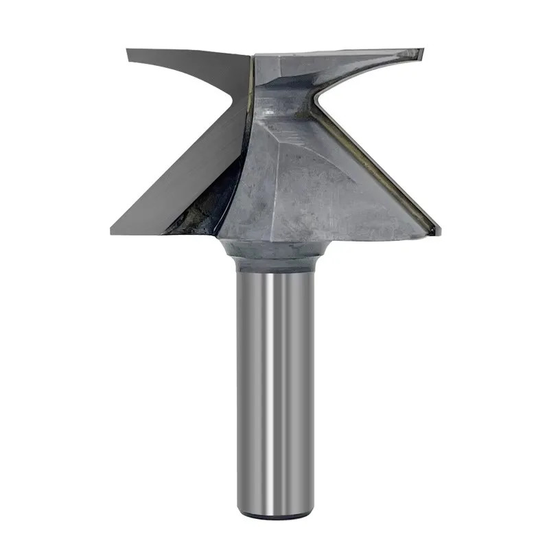 Arc Bending Integrated Forming Cutter Head for Wood Door Wall Cabinet Grooving No Fill Chamfer Woodworking Milling Tool R10 R30