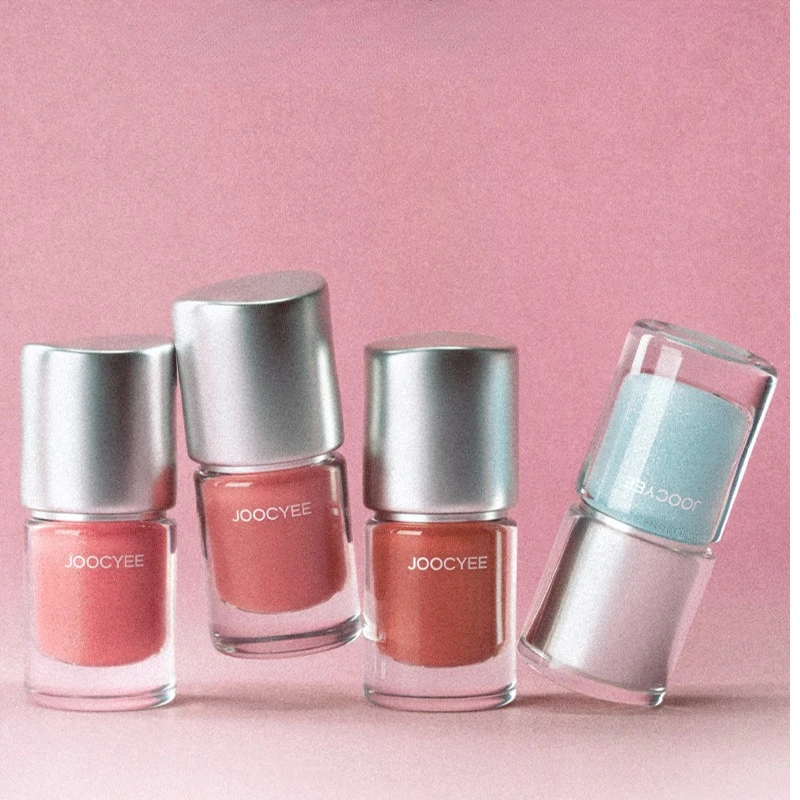 JOOCYEE Limited 「AURA」Collezione Tintura per labbra a specchio cristallina Fard e evidenziatore con acqua a lunga durata Mantiene la lucentezza