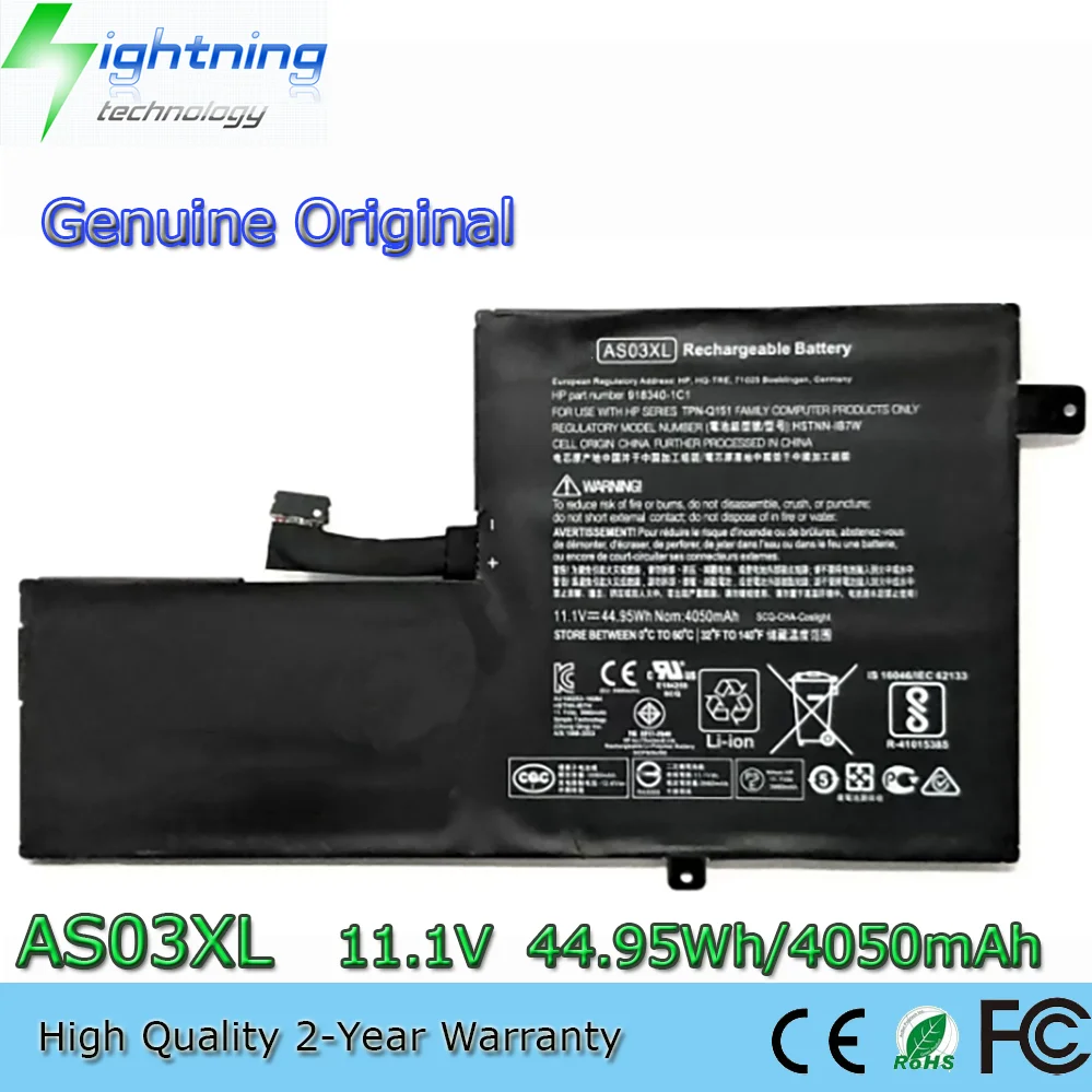 New Original AS03XL Genuine Battery for HP Chromebook 11 G5 EE 918669-855 918340-271