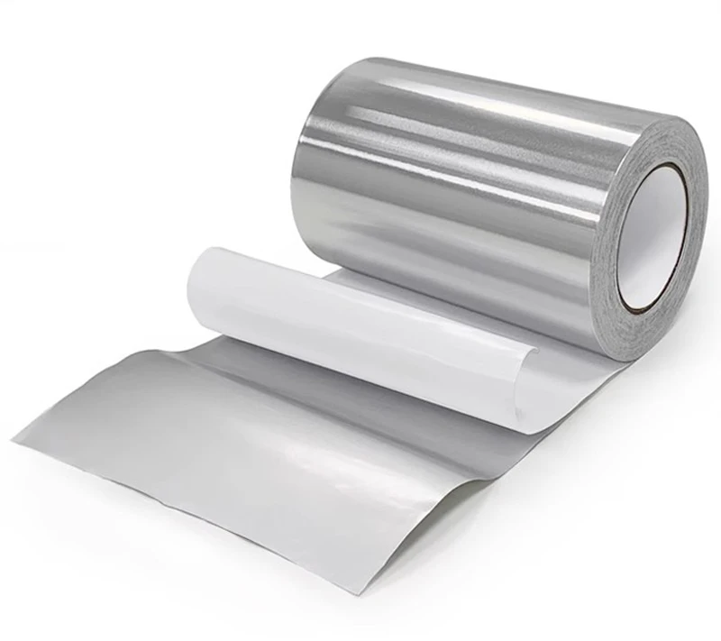 Nastro in foglio di alluminio isolamento termico impermeabile riparazione in foglio di stagno ad alta temperatura nastro autoadesivo sigillante a prova di perdite