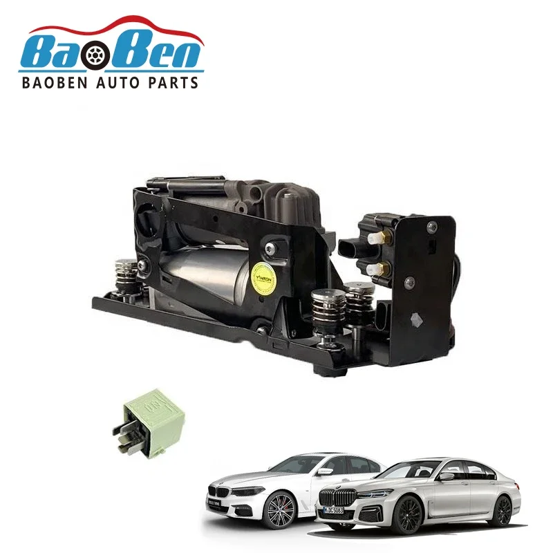 Baoben for BMW f01 F02 7 Series GT F11 37206875176 37206864215 37206789450 Pump assembly for air compressor with valve block