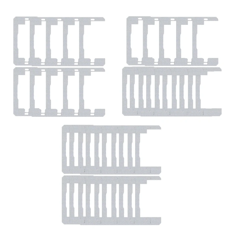 Y1UD Upgrades Metal Shims Metal Spacer for Leveling Wall Plates in Electrical Boxes