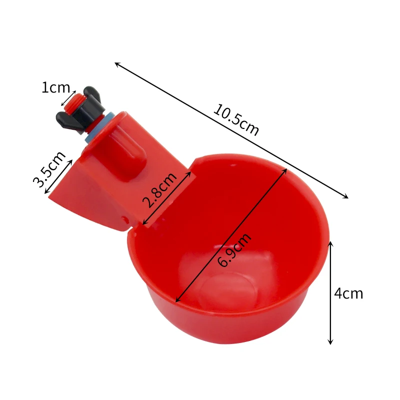 5/10/20/50 Buah Mangkuk Minum Ayam Dispenser Air Otomatis Unggas Dispenser Air Otomatis Merpati Mangkuk Makan Anak Ayam Kecil