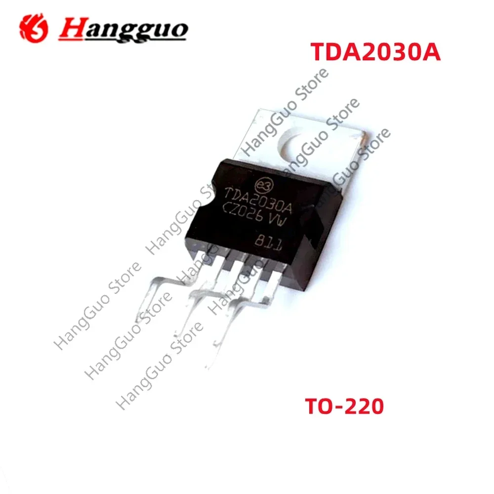 10Pcs/LOT Original TDA2030 TO220-5 TDA2030A TDA2050A TO-220 linear audio amplifier short-circuit and thermal protection IC
