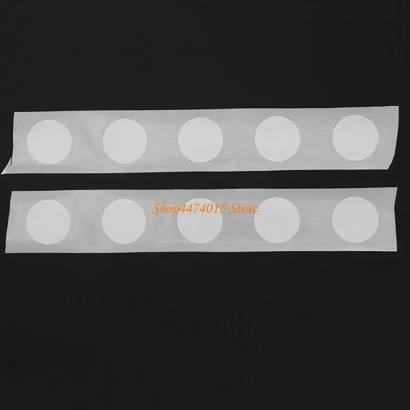 K1AA 10PACK NTAG 215 TAGS Белый клей 13,56 МГц Смартфоны с поддержкой карты для проверки мобильного платежа