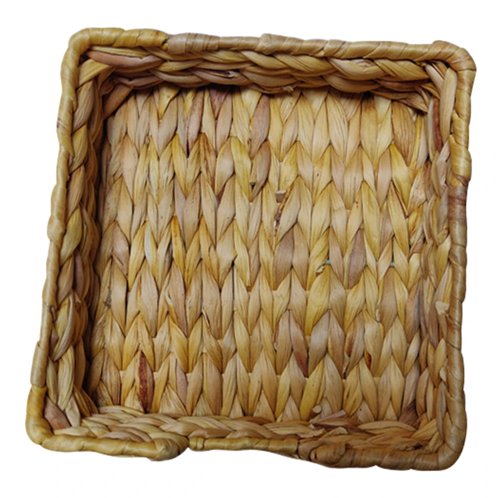 

Storage Basket Handmade Woven Unique Home Decoration Food Fruits Desktop Organizer Storage Solution