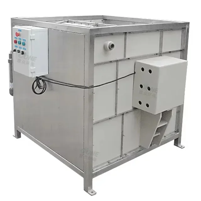 YYHC-stainless steel vacuum rotary drum filter for fish farming aquaculture equipment