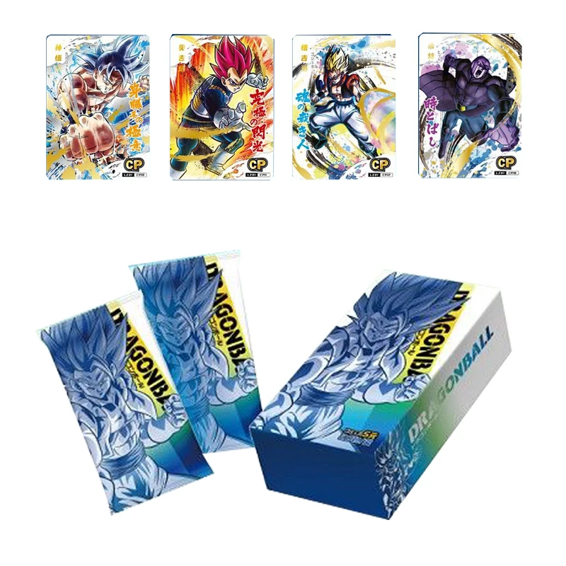 

Genuine Dragon Ball Anime Collection Card Booster Box Series SP CP LR UR Cards Playing Game Board Toys For Family Children Gifts