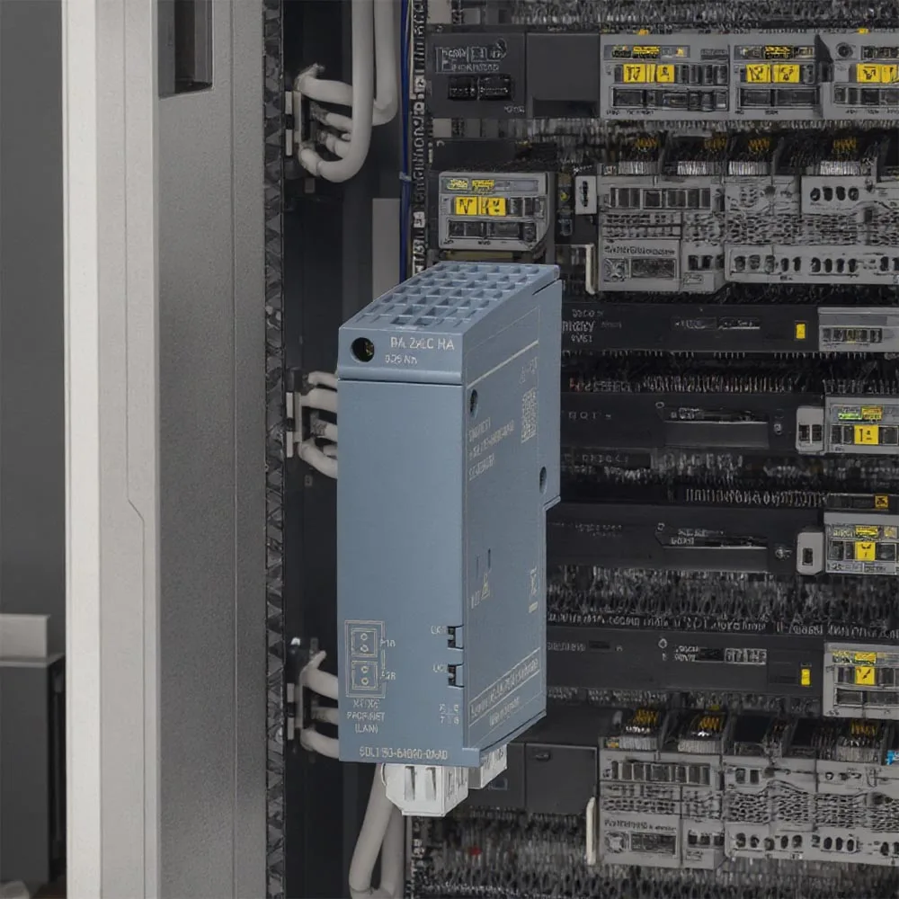 وحدة Hy-Tech ET200SP HA PROFINET BA 2XLC مع منافذ FOC زجاجية مزدوجة LC لشبكات الأتمتة 6DL1193-6AG00-0AA0