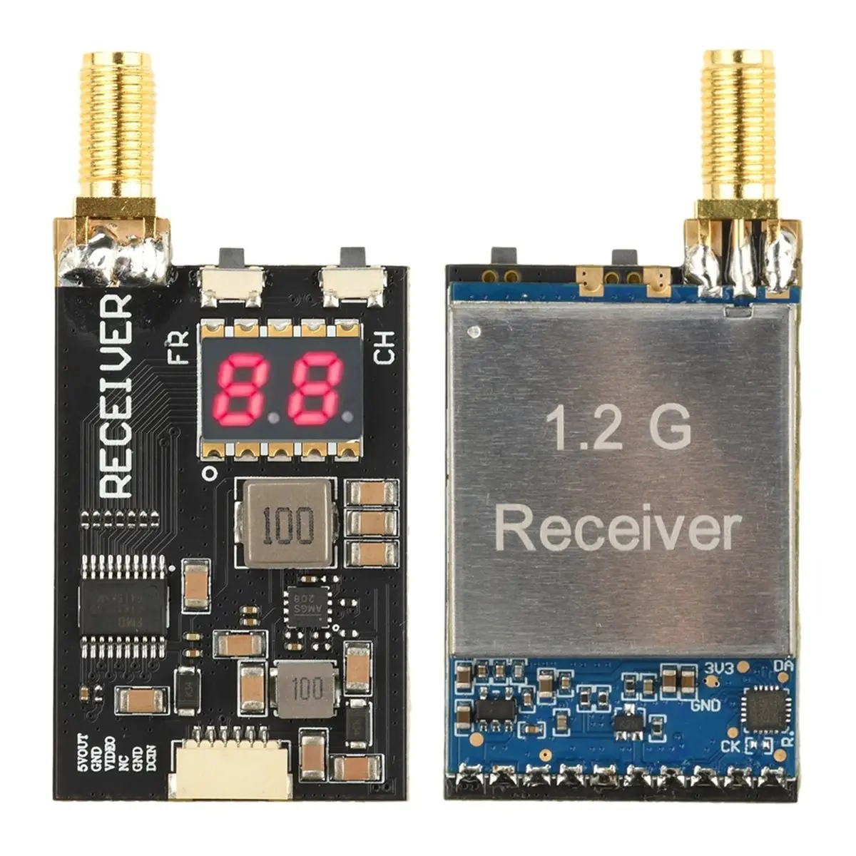 a91p]-rx1264-12g-fpv-image-transmission-module-rx1264-wireless-audio-video-transmission-and-reception-simulated-module