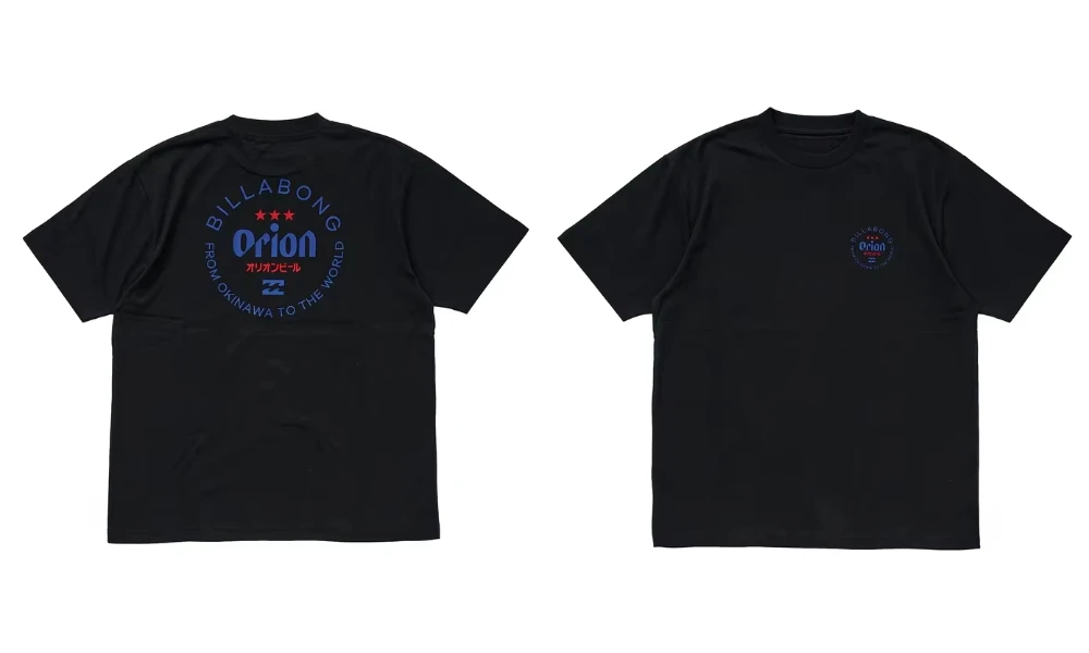 2026 Summer Orion From Okinawa To The World Circular Text Graphic Double Sided White T-Shirt Unisex Oversized Beach Cotton Tee