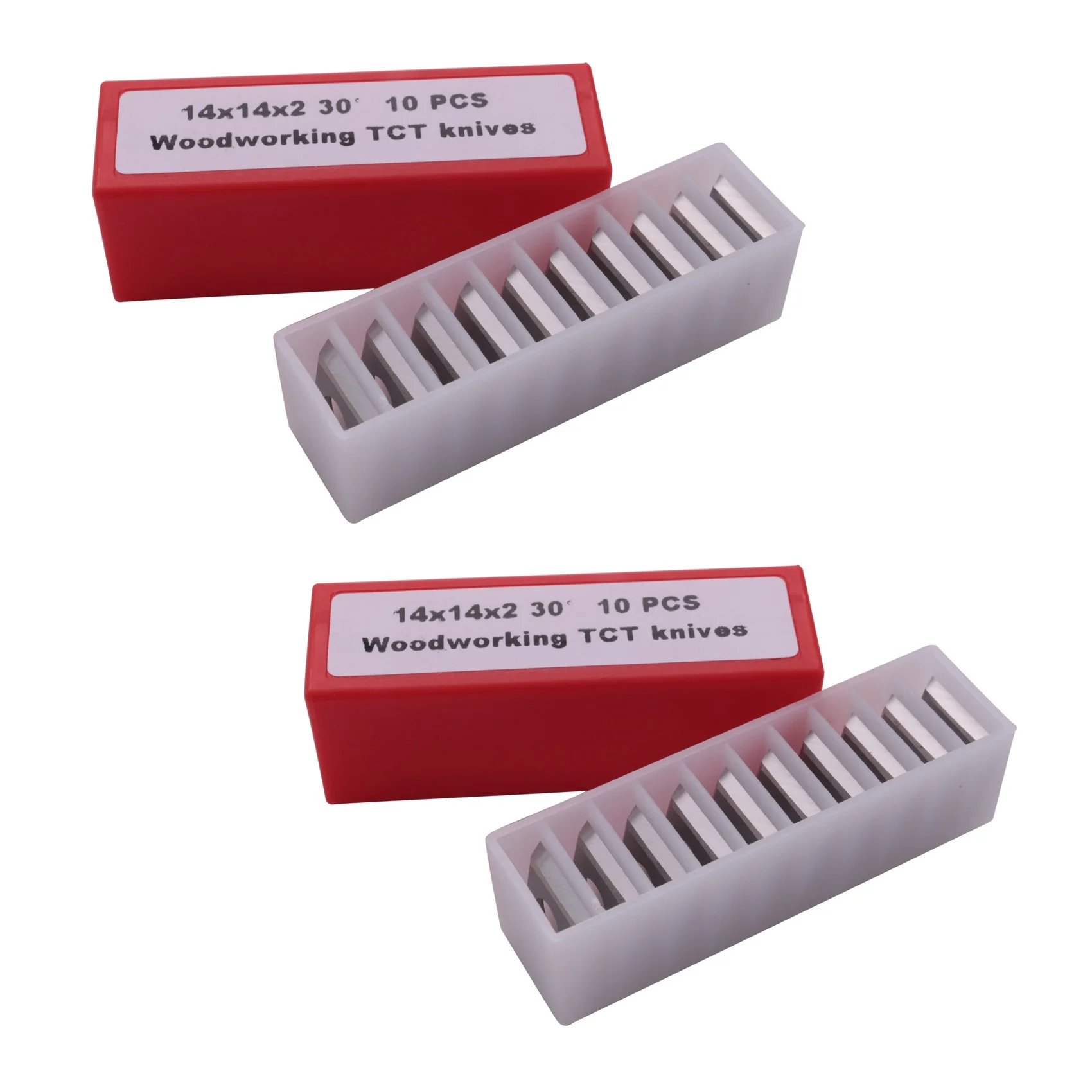 20Pcs Wood Turning Carbide Insert Blades Milling 30 Degree Lathe Chisel Replacement Blade 14X14x2mm-N37R