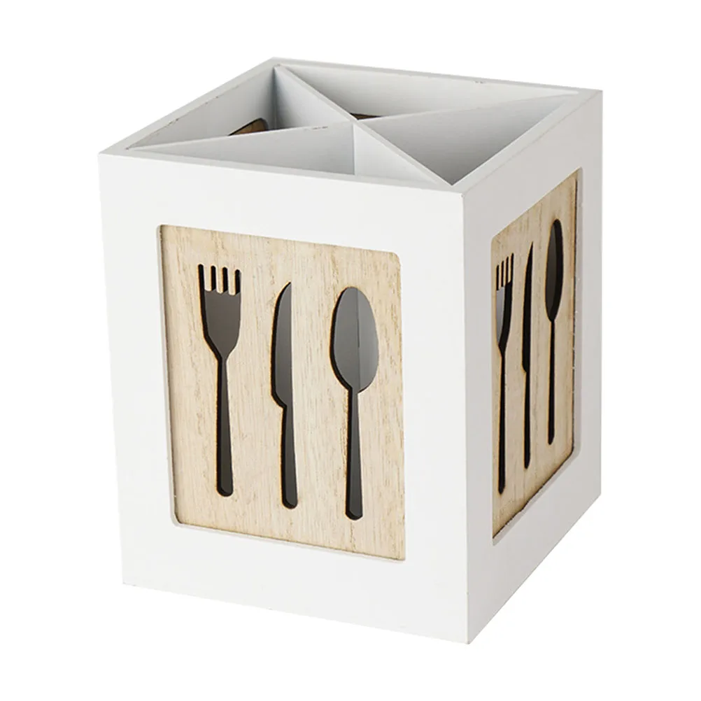 

Knife and Fork Storage Box Kitchen Organizer Boxes Pantry Spices European American