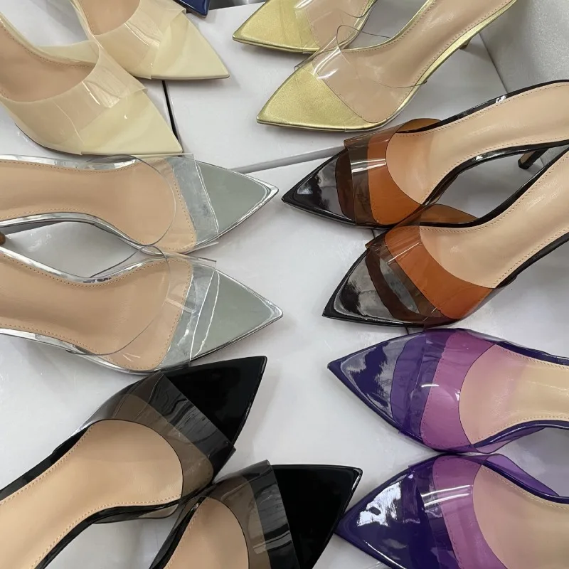 2026 New Women Shoes Exquisite Pointed Tip High Heeled Sandals for Woman Sexy Nightclub Party Shoes Designer Shoes Zapatos Mujer view 6