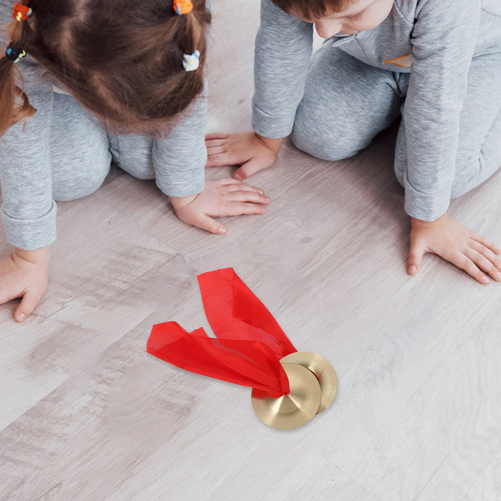 Picture 3: Percussion Dancing Props Cymbal Music Children Hand Cymbals for Kids Brass Instruments