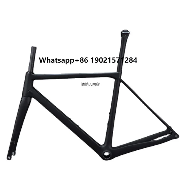 

Carbon Road Bicycle Frame with Carbon Road Bicycle Fork Seat Post 27.2 FM088