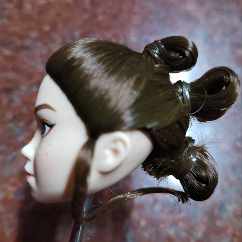 1 Pieces 1/6 Original Head Part 30cm Doll's Head Accessories Dress Up Toy