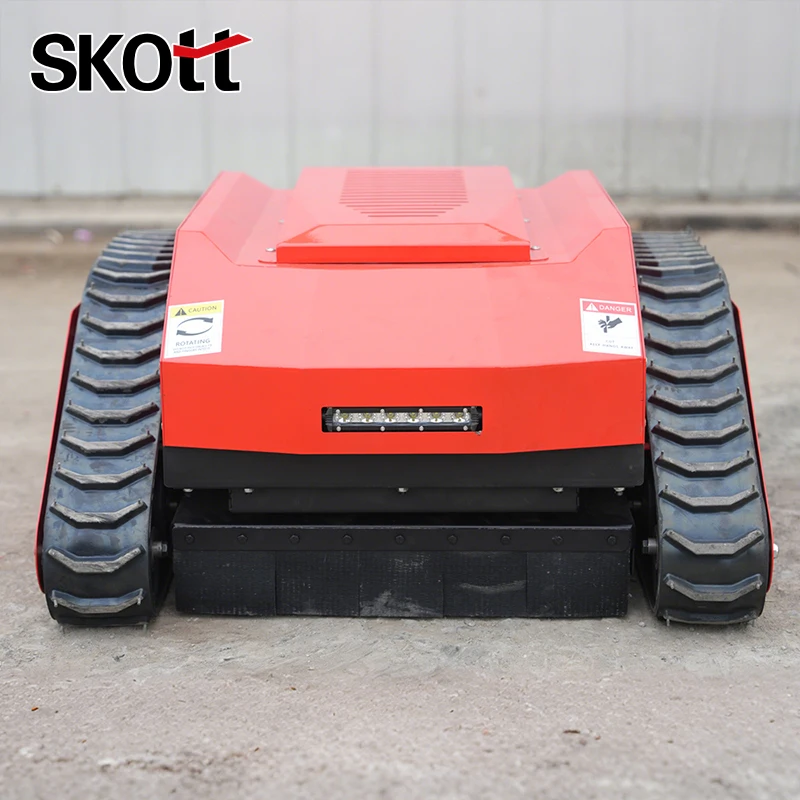 

Heavy Duty Customized Remote Lawn Mower, Wireless Control Range, Sturdy Deck Build, Ideal for Large Area Mowing