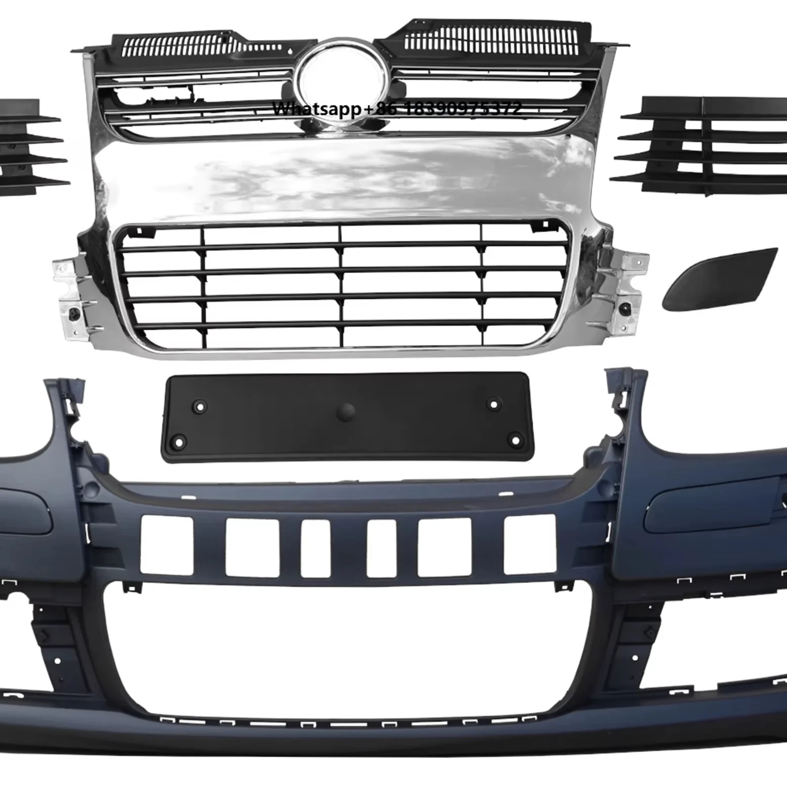 Factory Sale New Bumper Assembly for VW Golf 5 R32 FR Full Body Kit Including Front/Rear Bumpers Plastic Made Turkey OEM Size