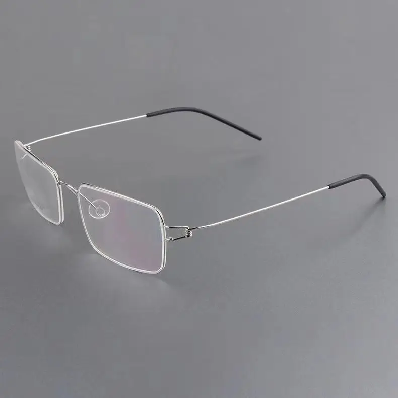 5g New Men Women Rimless Reading Glasses Anti Blue Light Bifocal Far Near Magnification Eyewear Presbyopic Glasses +150 +200