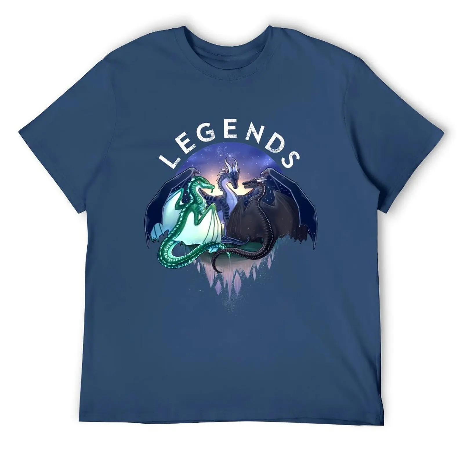 Wings of Fire - Legends - Fathom, Darkstalker, Clearsight T-Shirt man clothes designer shirts Blouse topping mens clothing