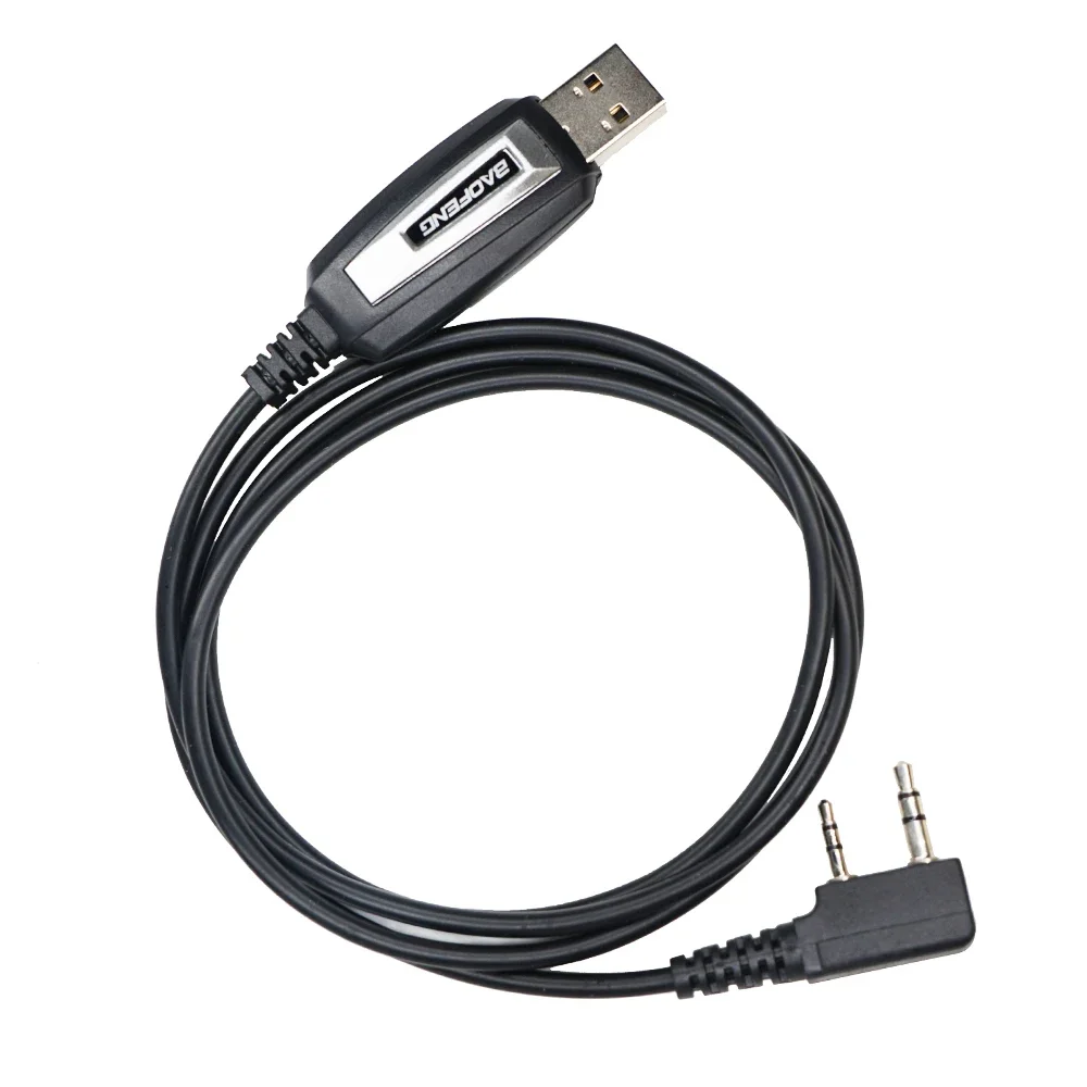 Baofeng-Cable de programación USB para Radio bidireccional, dispositivo Original para UV-5R Pro BF-888S, UV-82, UV82, UV-3R plus, con controlador,