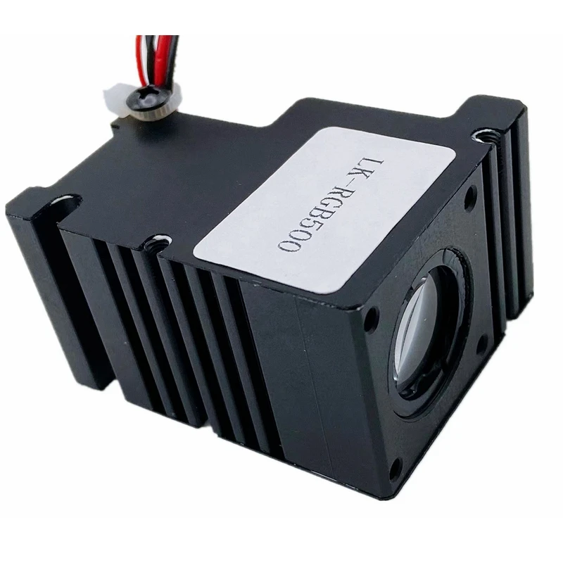 Modulo laser a raggio grasso RGB 500MW /1000mw-1W Luci da palco bianche Prestazioni TTL