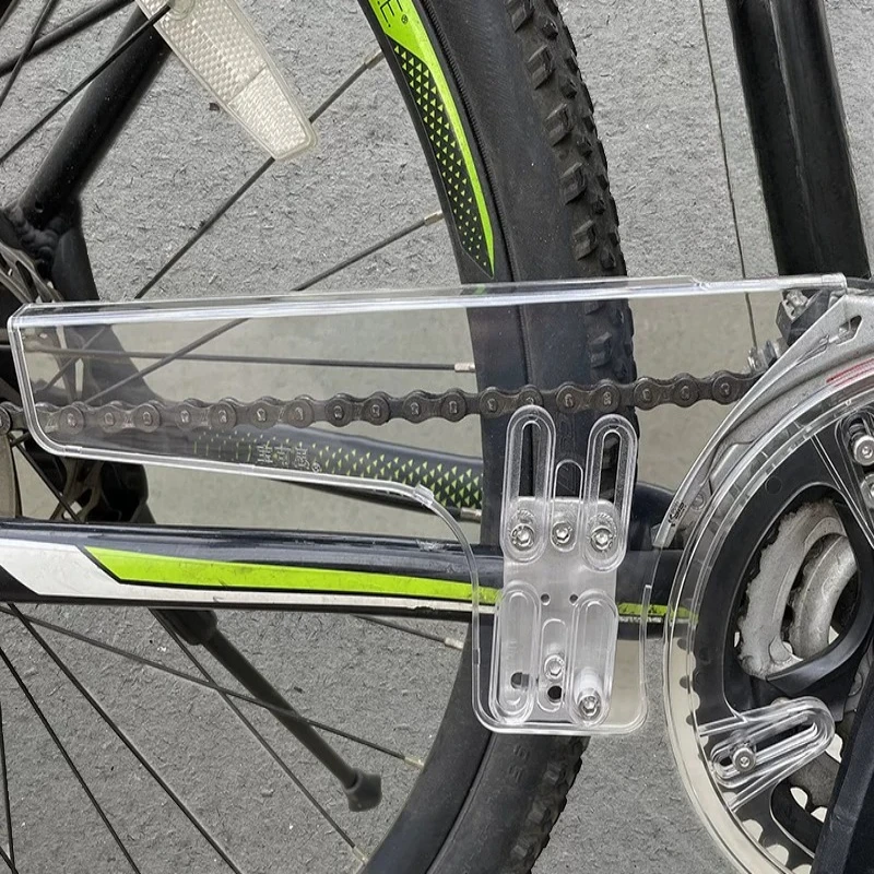 Bicycle Chainring Protector Mountain Bike Chain Guard Anti-fouling Coating Lightweight Bicycle Chain Protector Bike Parts