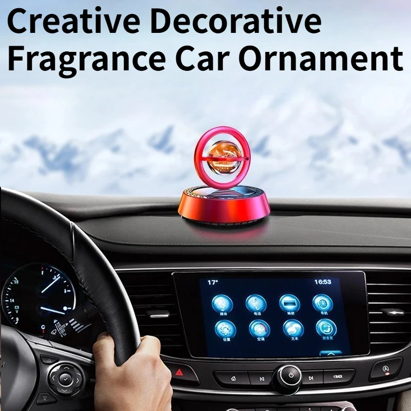 

Creative Scented Decorative Item Solar-powered Perfume Atmosphere-inducing Decor Tabletop Art Piece High-end Decorative Vehicles