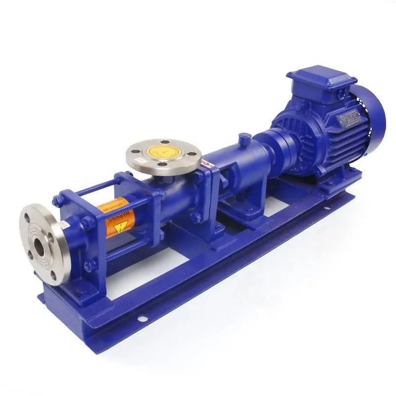 

High Quality Industrial Screw Pumps for Conveying Thick Slurry High Viscosity Liquids Customizable-Direct From Factory Supply