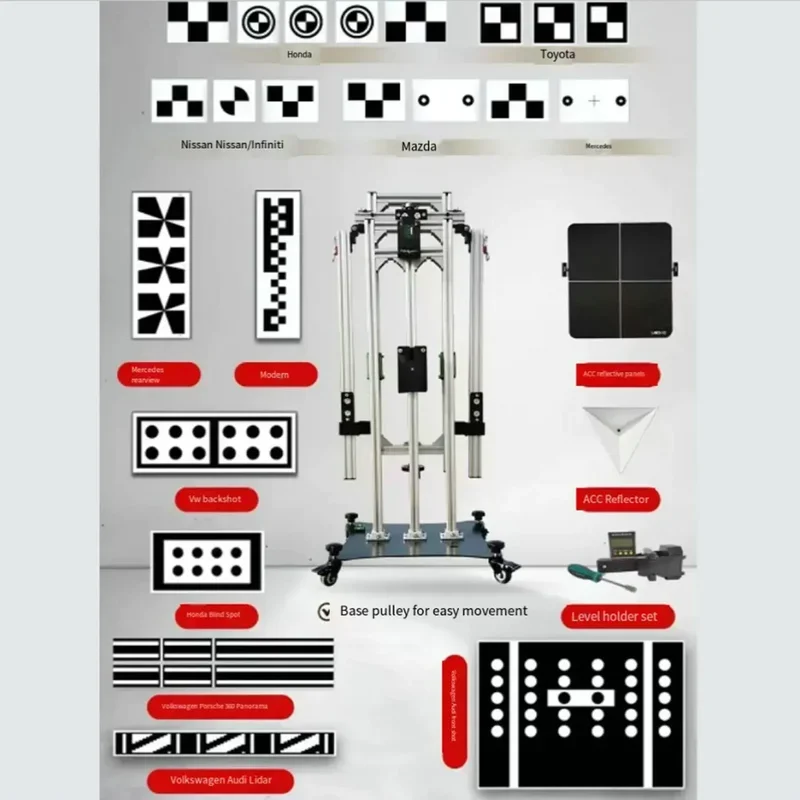 ADASFolding Full Set Automotive Acc Calibration Level Millimeter Wave Angle Reflector
