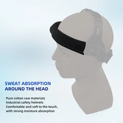 Summer Hard Hat with Electric Welding Cap with Cotton Pad Comfortable Head with Antiperspirant Sponge Pad with 2 Straps