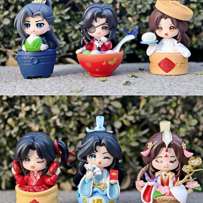 

Genuine Stock Heavenly Officials Blessing Blind Box Mystery Tian Guan Ci Fu Anime Xielian Huacheng Ornaments Toy Surprise Gifts