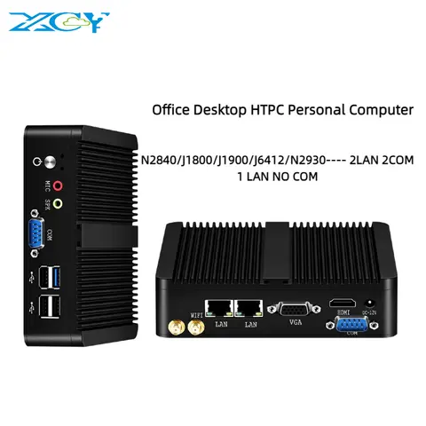 Fanless Mini PC Intel Celeron J1900 XCY