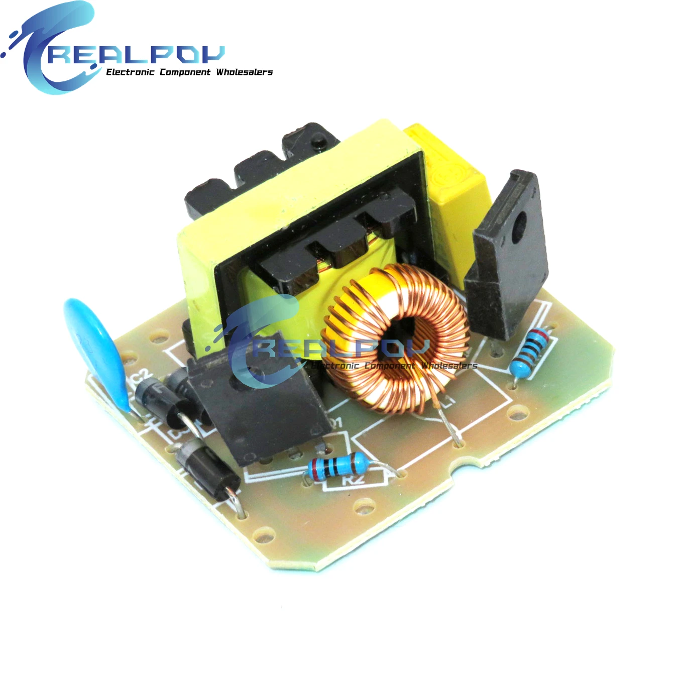 Dual-mode 40W DC-AC inverter power supply 12V liter 220V step-up transformer step-up module inverter module