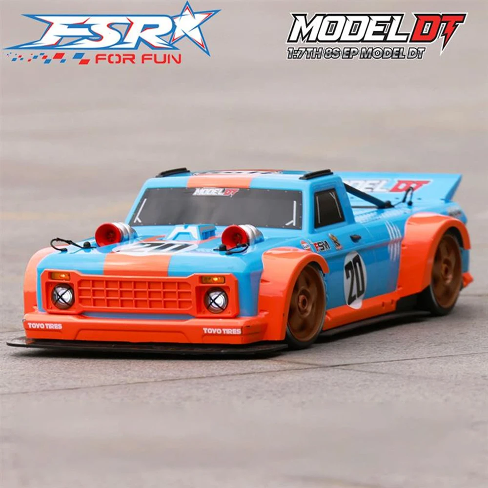 FSR Model DT Brushless 4WD 1/7 Simulation RC Electric Remote Control Model Cars On-Road Racing RTR Adult Children's Toys