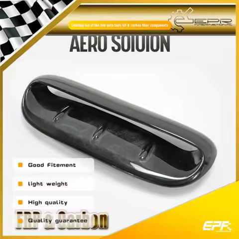 For MINI COOPER S R53 2006 car bonnet hood scoop Type DG Glass Fiber air intake Hood Scoop Trim Vent cover