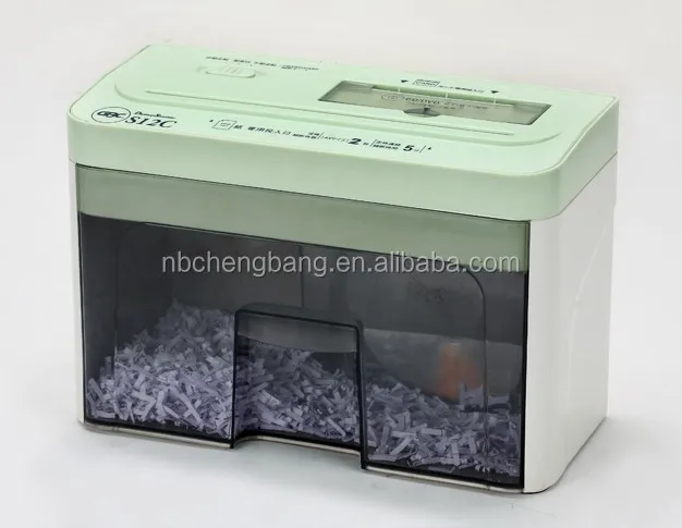 Desktop Electric Paper Shredder, Micro Cut, Papel, Arquivo, Casa e Escritório, 2 pcs