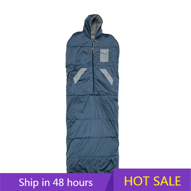 

YTYIN Lightweight 3 Season Nylon Sleeping Bags Cotton Hollow Bedding for Kids and Adults for Camping