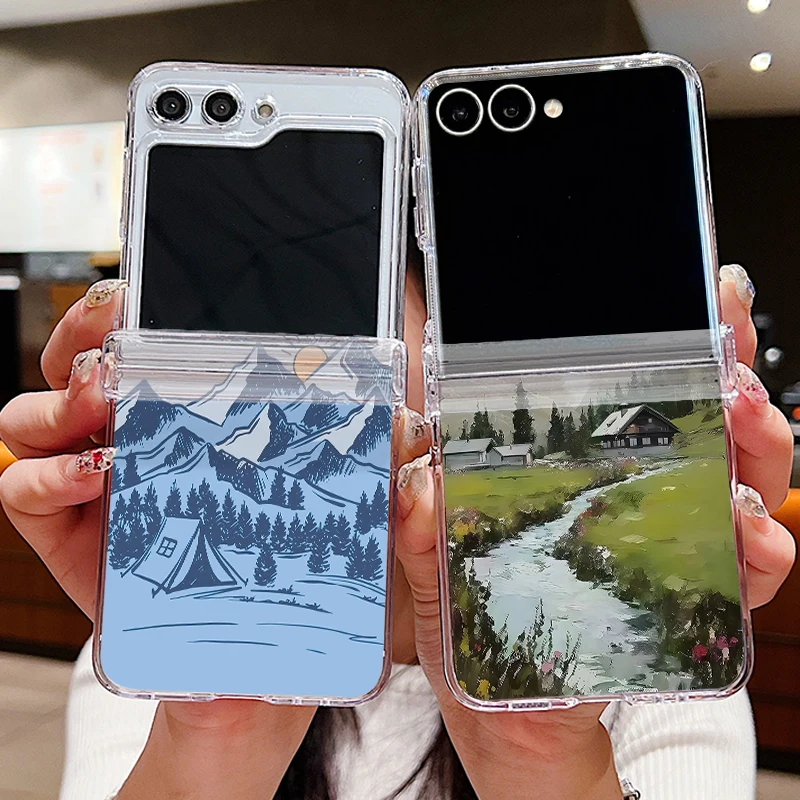 Phone Cases Beach - Магнитный чехол для телефона с узором
